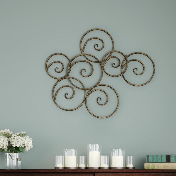 Ophelia & Co. Interlocking Circles Metal Wall Décor & Reviews Wayfair